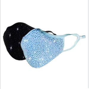 ⭐️ 2 Bling Swarovski Crystal Handmade Face Mask